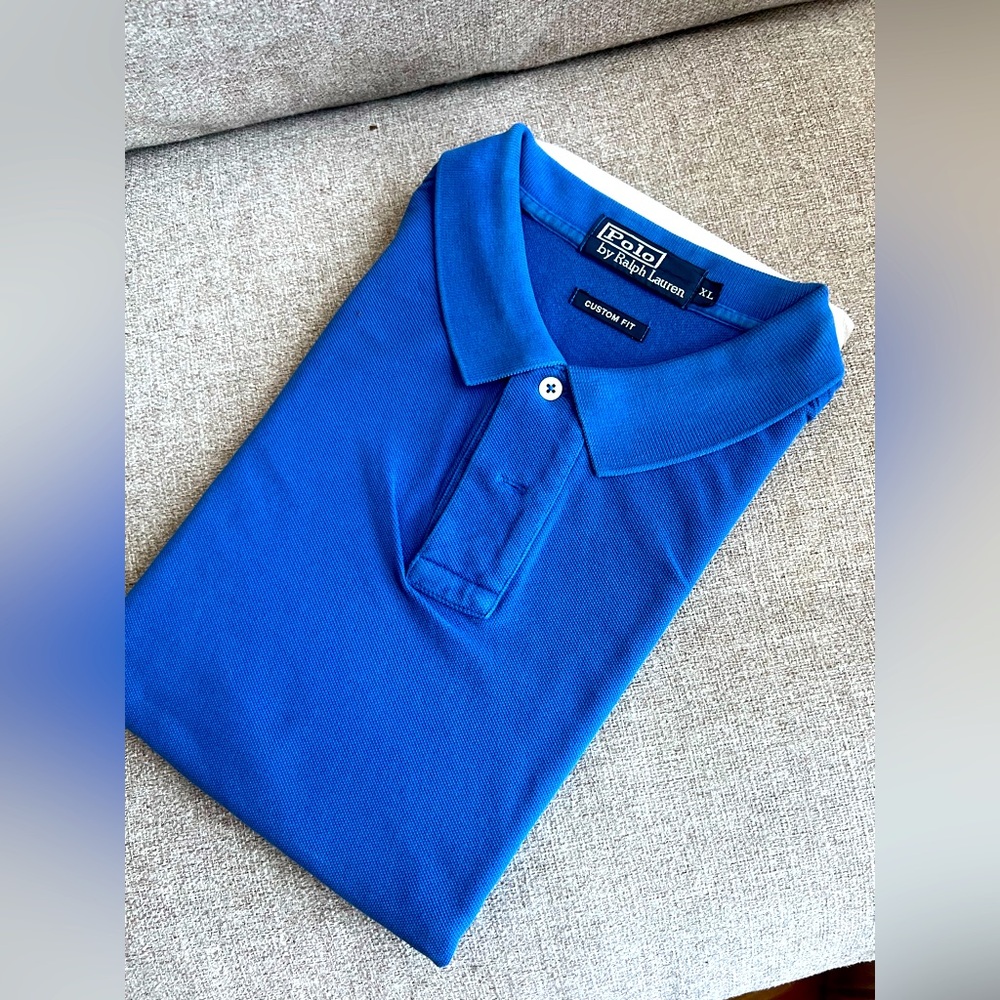 Polo by Ralph Lauren Men's Vibrant Blue Polo Shirt